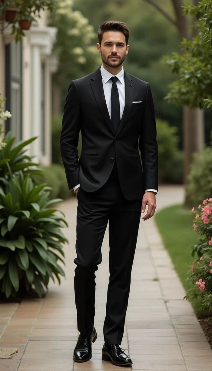 Referência de traje masculino de gala
